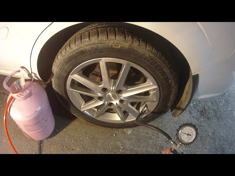 Видео: Ресивер,удобный переносной из фреонового баллона.