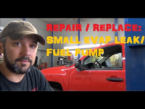 Видео: Chevrolet Silverado: небольшая утечка EVAP / снятие и замена топливного насоса