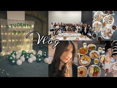 Видео: Vlog/День студентов💃/Универ/Посвящение✨/Zarina~