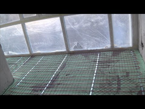 Видео: Нагревательный кабель под деревянное покрытие