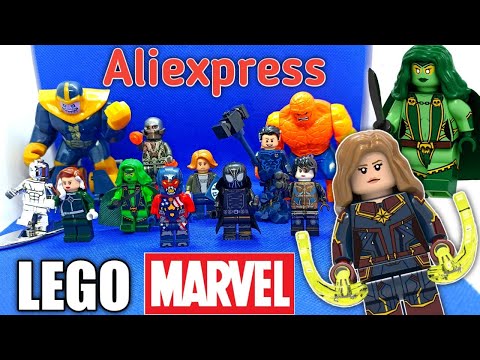 Видео: Фигурки MARVEL из Китая/LEGO minifigures aliexpress #2