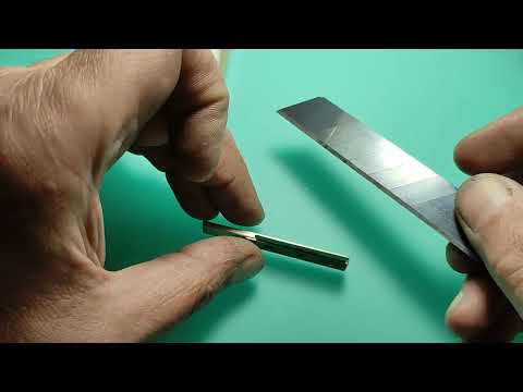 Видео: Как сделать шлиц?