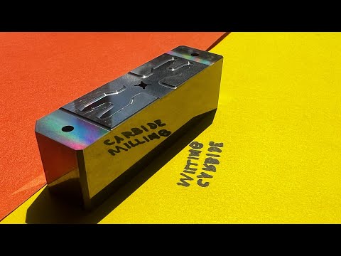 Видео: Фрезерование твердого сплава с алмазами