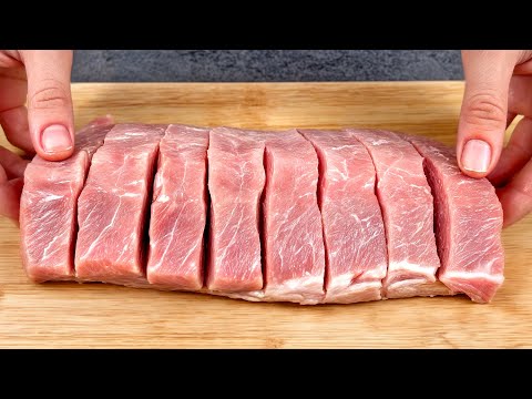 Видео: Нежное мясо за 5 минут! Китайский секрет, чтобы сдать самое тяжелое мясо.