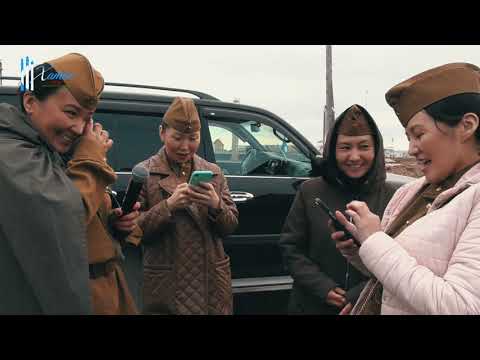 Видео: Поздравление ветеранов села Хатассы с 9 мая (08.05.2021г.)