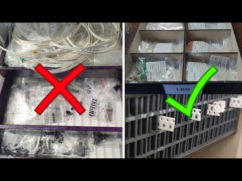Видео: Зручне зберігання SMD та інших компонентів