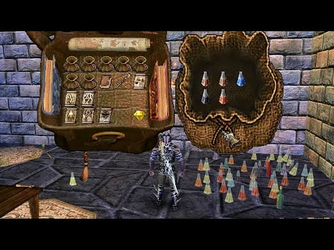 Видео: Ultima 9: Ascension - прохождение - часть 21 - Возня с инвентарём и прокачка