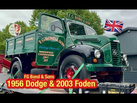 Видео: Экскурсии на грузовиках Dodge 1956 года и Foden 2003 года — FG Bond & Sons