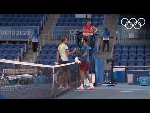 Видео: Финал тенниса на Олимпиаде: триумф сборной ОКР  🎾