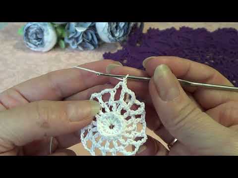 Видео: Салфетка "Фернанда" ряд 4