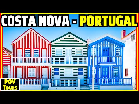 Видео: Коста-Нова: Самое колоритное место Португалии | Авейру