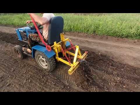 Видео: веерные картофелекопалки часть 1 ( самодельная VS заводская ) #Фсёпро100