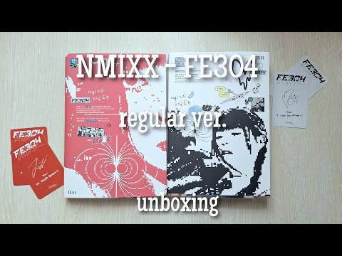 Видео: 🩷Распаковка альбома NMIXX - FE304 (regular ver.)🌸 | Unboxing k-pop albums