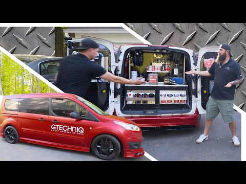Видео: Установка Dream Mobile Detailing | Gtechniq Mobile Detailing Van Build