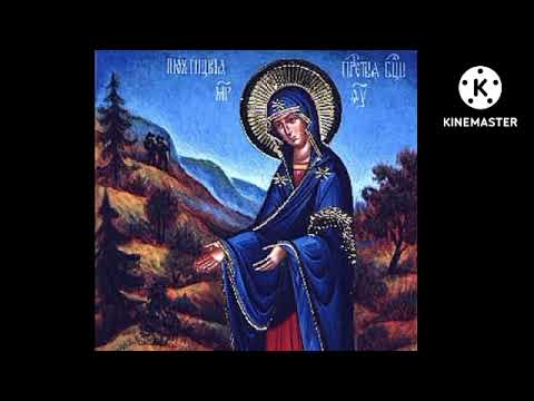 Видео: Акафист Божией Матери перед иконой "У Источника" Пюхтицкая 01.07