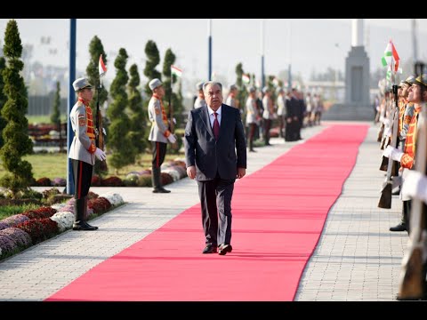 Видео: Оғози сафар ба ноҳияи Восеъ ва ифтитоҳи Майдони Парчам ва Нишони давлатӣ
