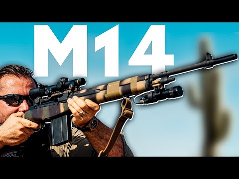 Видео: Всеамериканская боевая винтовка: M1A/M14