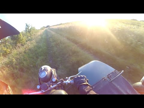 Видео: Покатушки на К-750