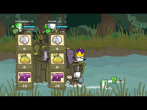 Видео: Castle Crashers [Co-op] #2 - Боссы!