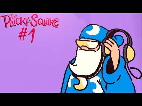 Видео: Рисованное приключение // The Plucky Squire #1