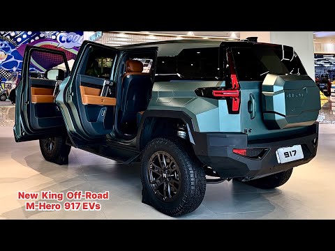 Видео: Новинка 2025 года! Премиальные электромобили Dongfeng M-Hero 917: король бездорожья, суперприключ...