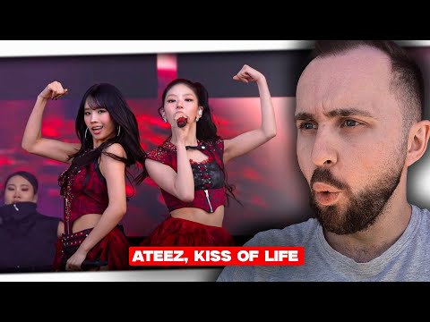 Видео: ATEEZ - Gangsta's Paradise (cover), KISS OF LIFE - SUPERPOWER // реакция на кпоп