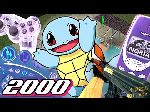 Видео: 2000 ГОД | Симс, Counter-Strike, Покемоны, PS2, Nokia 3310 | ПОПКУЛЬТ