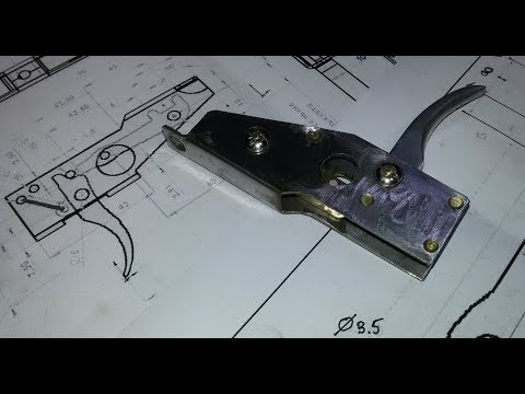 Видео: ПОДВОДНЫЙ АРБАЛЕТ Часть- 1 (Изготовление триггера) (Haciendo un disparador)