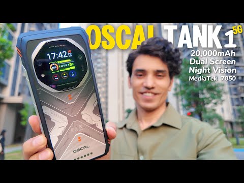 Видео: OSCAL TANK 1 – самый прочный смартфон в мире с аккумулятором ёмкостью 20 000 мАч, функцией ночног...