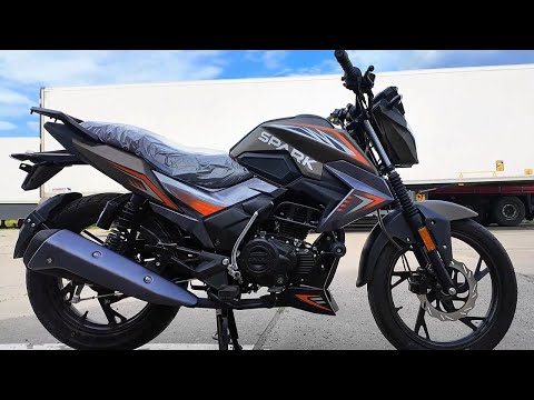 Видео: МОТОЦИКЛ SPARK SP200R 32 коричневий