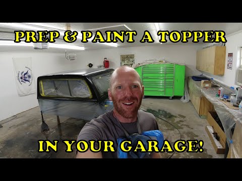 Видео: Как подготовить и покрасить крышу пикапа в гараже!