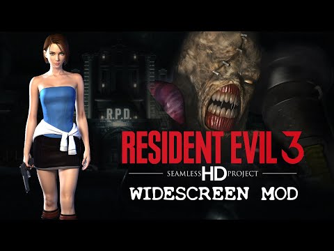 Видео: Resident Evil 3 Nemesis Seamlees HD Project►Widescreen mod(Сложность : Hard) #1