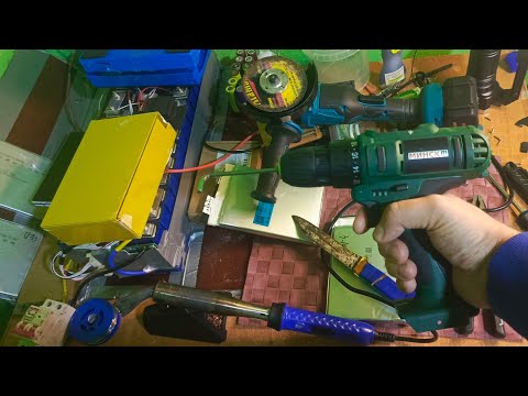 Видео: Ремонт акумуляторного 🔋 шуруповерта Минск⚡ handmade