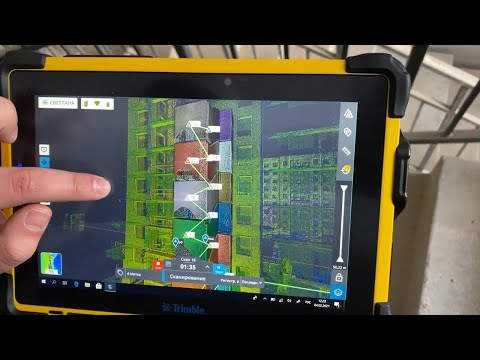 Видео: Сканирование лестничного марша с помощью Trimble X7 и Leica RTC360. Результат приятно удивил.