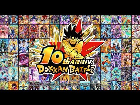 Видео: БОЛЬШОЙ юбилей!! | 10th Anniversary | Dragon Ball Z Dokkan Battle