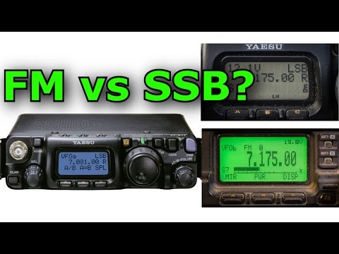 Видео: FM или SSB? Сравнение качества радиосвязи с частотной и однополосной модуляцией на УКВ.