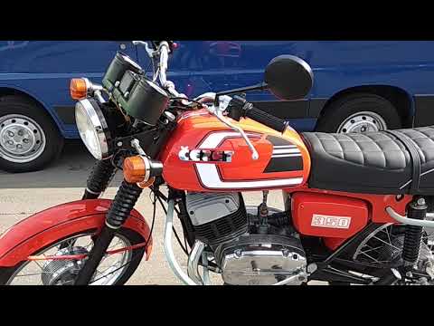 Видео: CZ 350/472/6. 1988 года выпуска. Вторая жизнь. Продажа новых мотоциклов Ява.