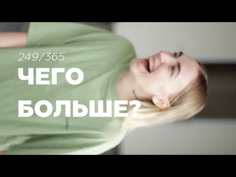 Видео: 1 день = 1 мысль. Что перевешивает в твоем деле? 249/365