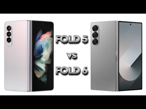 Видео: Сравнение Galaxy Z Fold 5 и Fold 6