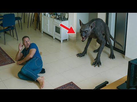 Видео: Дикие животные вторгаются в дома людей — снято на камеру!
