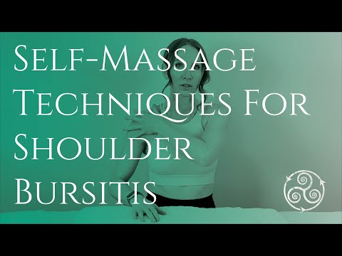 Видео: САМОМАССАЖ ПРИ БУРСИТЕ ПЛЕЧА: Техники массажа, которые помогут вашему плечу чувствовать себя хорошо
