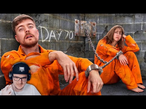 Видео: Выживи 100 Дней Взаперти, Выиграй $500,000 ► Мр Бист (MrBeast) | Реакция