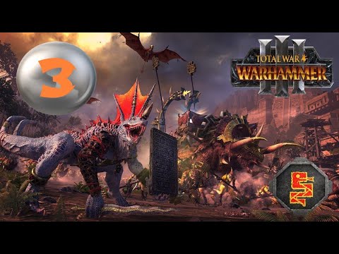 Видео: (SFO: Grimhammer III) Total War: Warhammer 3. # 3. Техенхауин. Легенда.