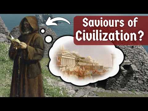 Видео: Действительно ли ирландцы спасли цивилизацию?