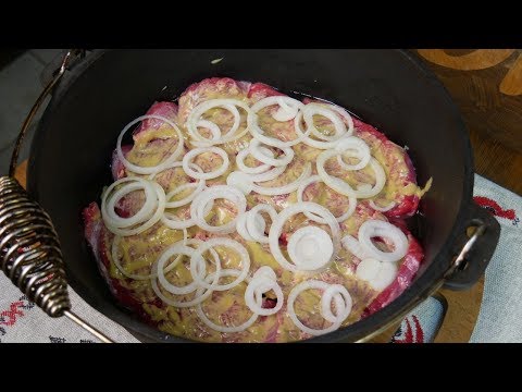 Видео: ГОТОВИМ МЯСО ПО-ДЕРЕВЕНСКИ. СОВЕТУЮ ПОВТОРИТЬ! 👍
