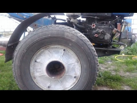 Видео: Большие колёса м/б,избыточная мощность.