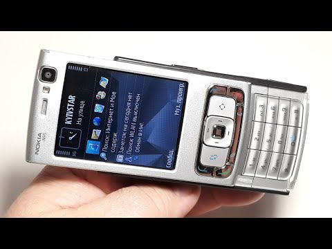 Видео: Nokia N95 Black. Ретро телефон из Германии. Telefon aus Deutschland.  Life timer 75:17