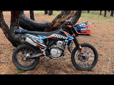 Видео: Kovi Advance 250 покатуха в марте