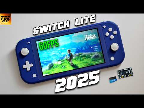 Видео: Nintendo SWITCH Lite в 2025. Обзор, чиповка, прошивка, настройка, игры