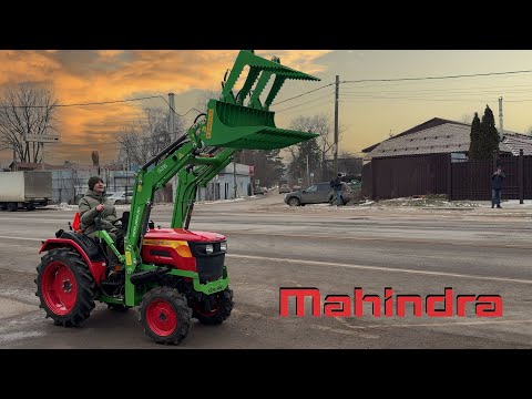 Видео: Смена насадок легче, чем на мотоблоке! Супер крутой трактор MAHINDRA с лучшем навесным оборудованием